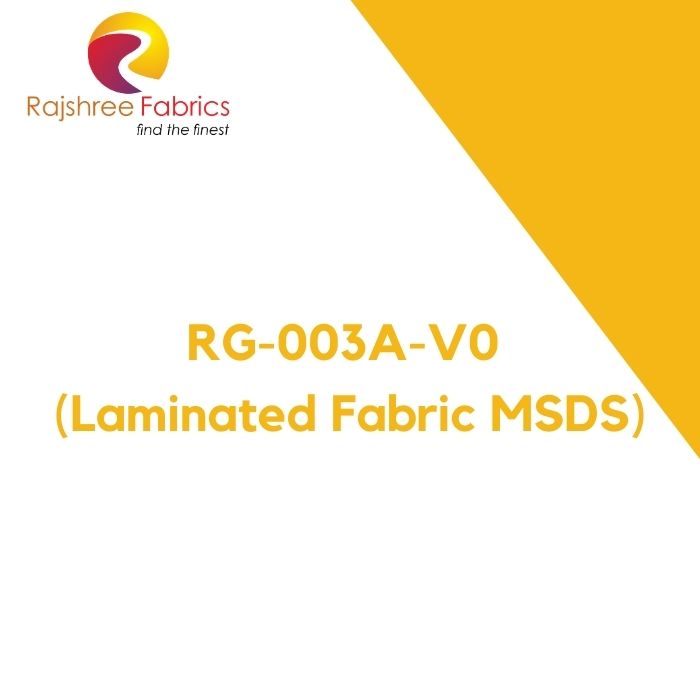 RG 003A Laminated fabric overview